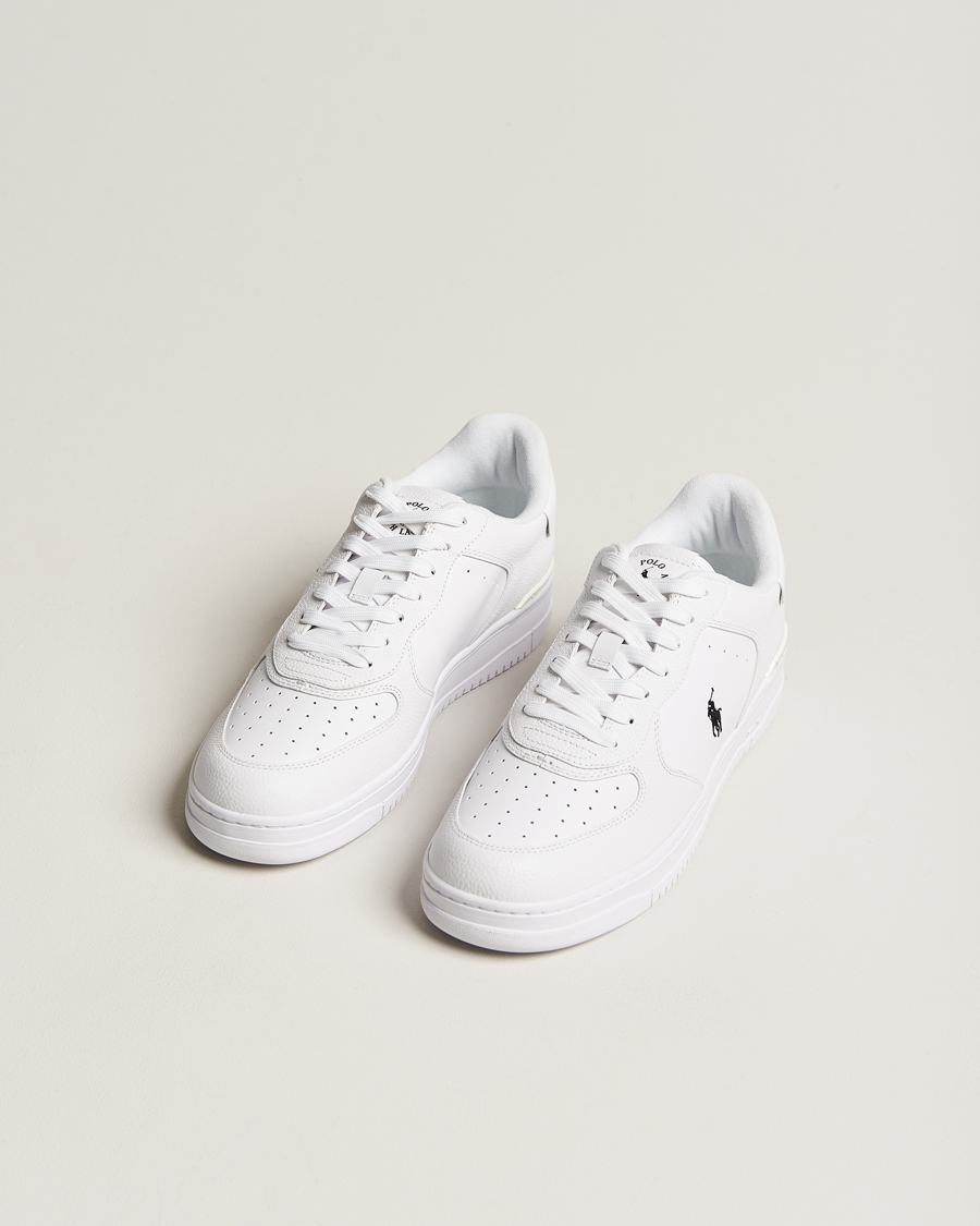Herr | Skor | Polo Ralph Lauren | Masters Court Sneaker White/White/Black PP