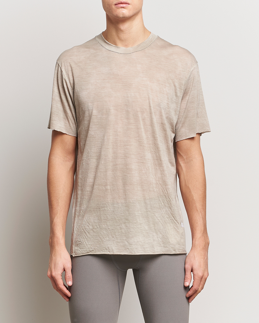 Herr | Satisfy | Satisfy | CloudMerino T-Shirt Sun Bleached Greige