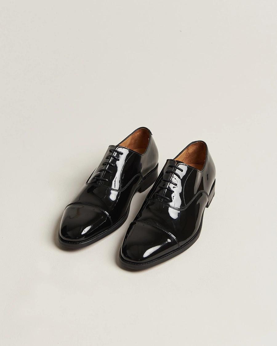 Herr | Handgjorda skor | Myrqvist | Vinterviken Oxford Black Patent