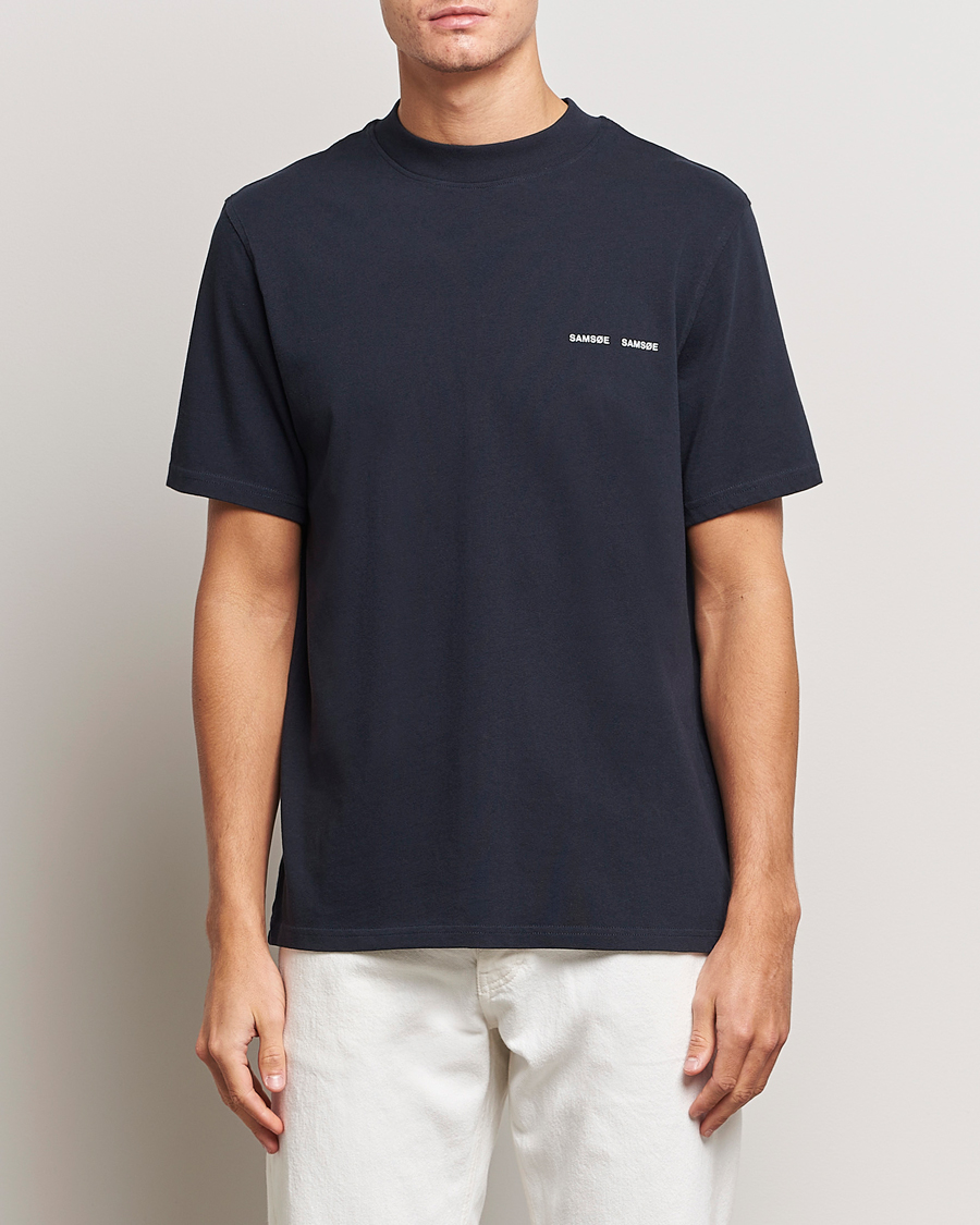 Herr |  | Samsøe Samsøe | Norsbro Organic Cotton T-shirt Sky Captian