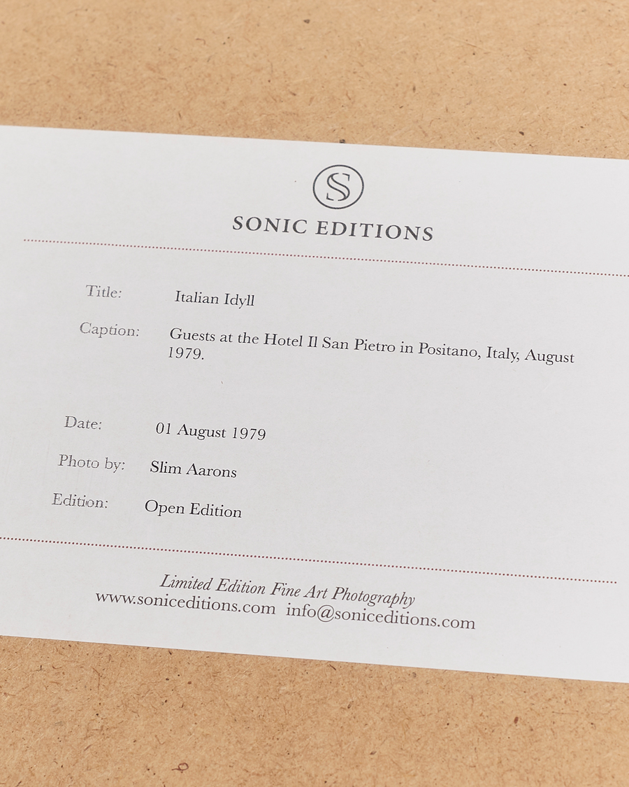 Herr | Sonic Editions | Sonic Editions | Framed Slim Aarons Italian Idyll 