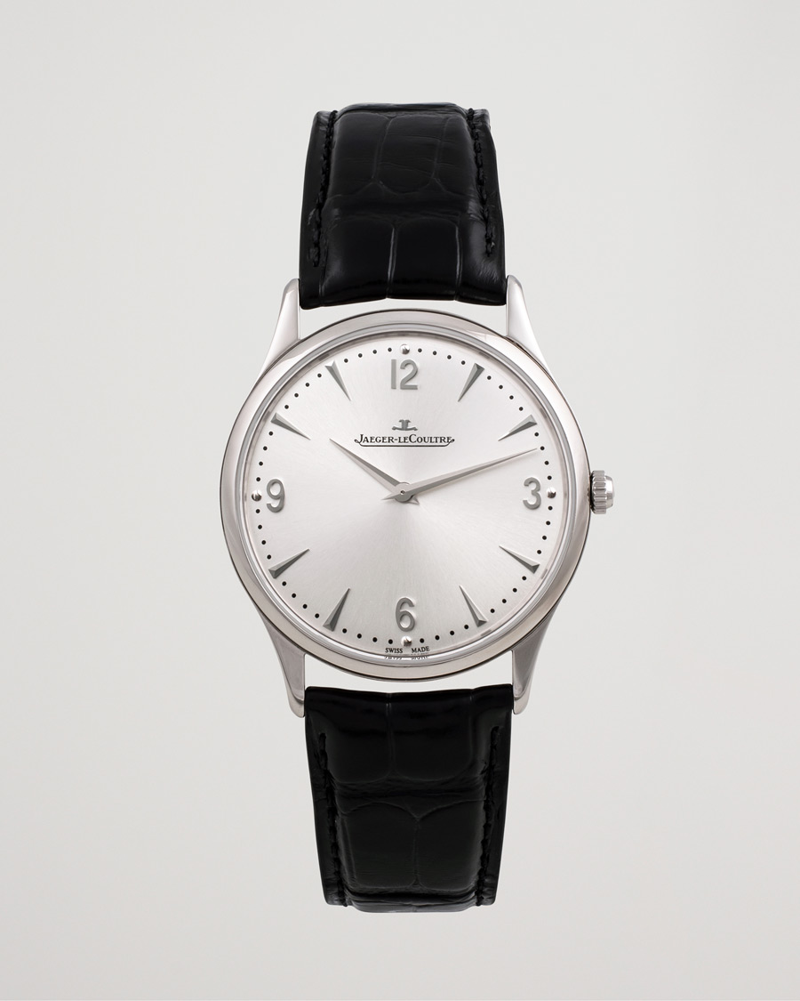 Herr | Jaeger-LeCoultre Pre-Owned Master Ultra Thin 38mm ref 172879S Steel Silver | Jaeger-LeCoultre Pre-Owned | Master Ultra Thin 38mm ref 172879S Steel Silver