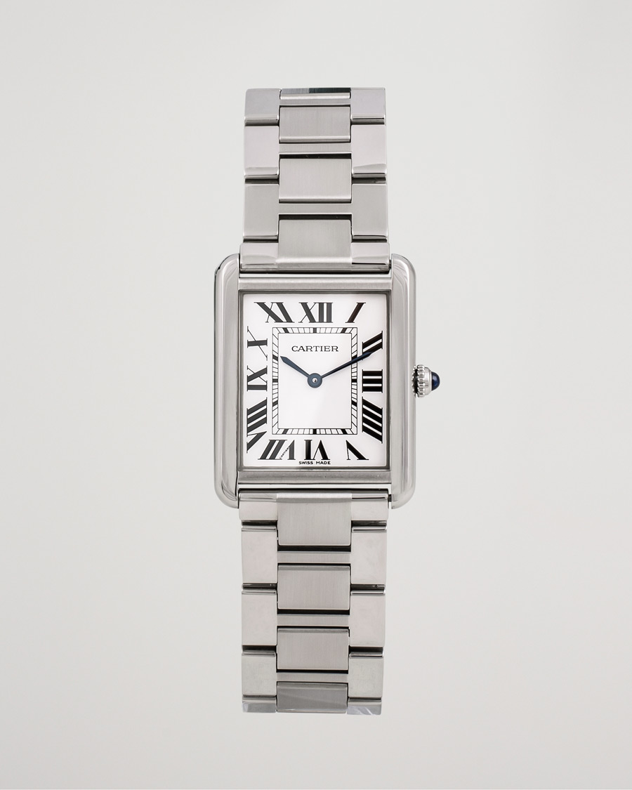 Pre owned best sale cartier tank solo