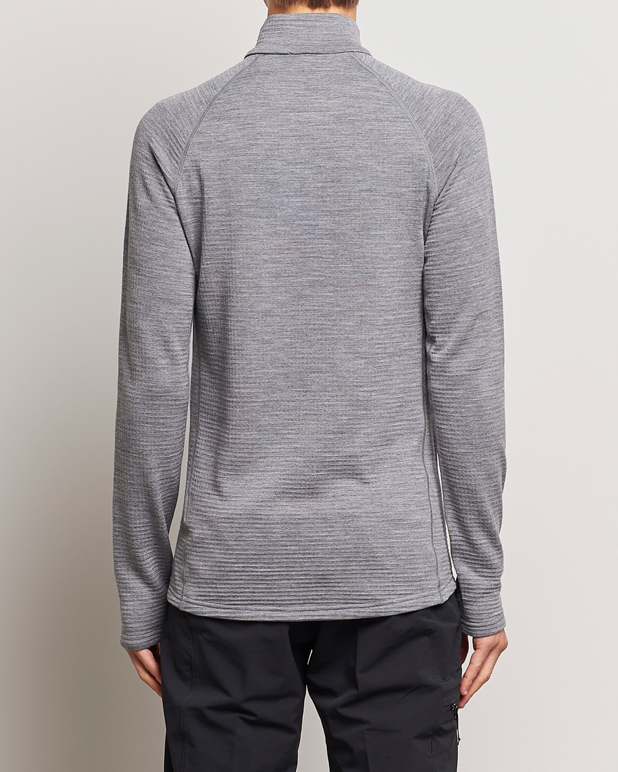 Herr | Houdini | Houdini | Desoli Merino Thermal Half-Zip College Grey