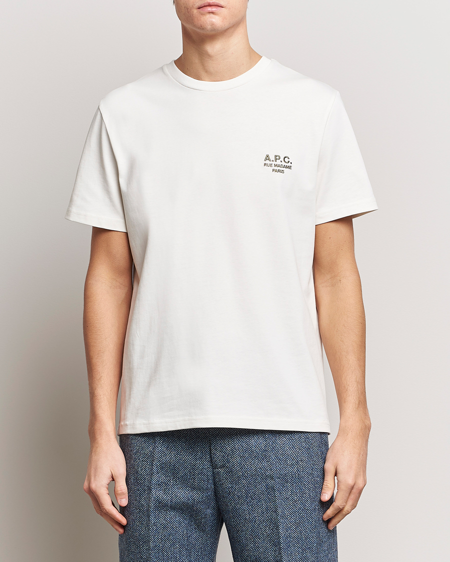 Herr | Kläder | A.P.C. | Raymond T-Shirt Chalk