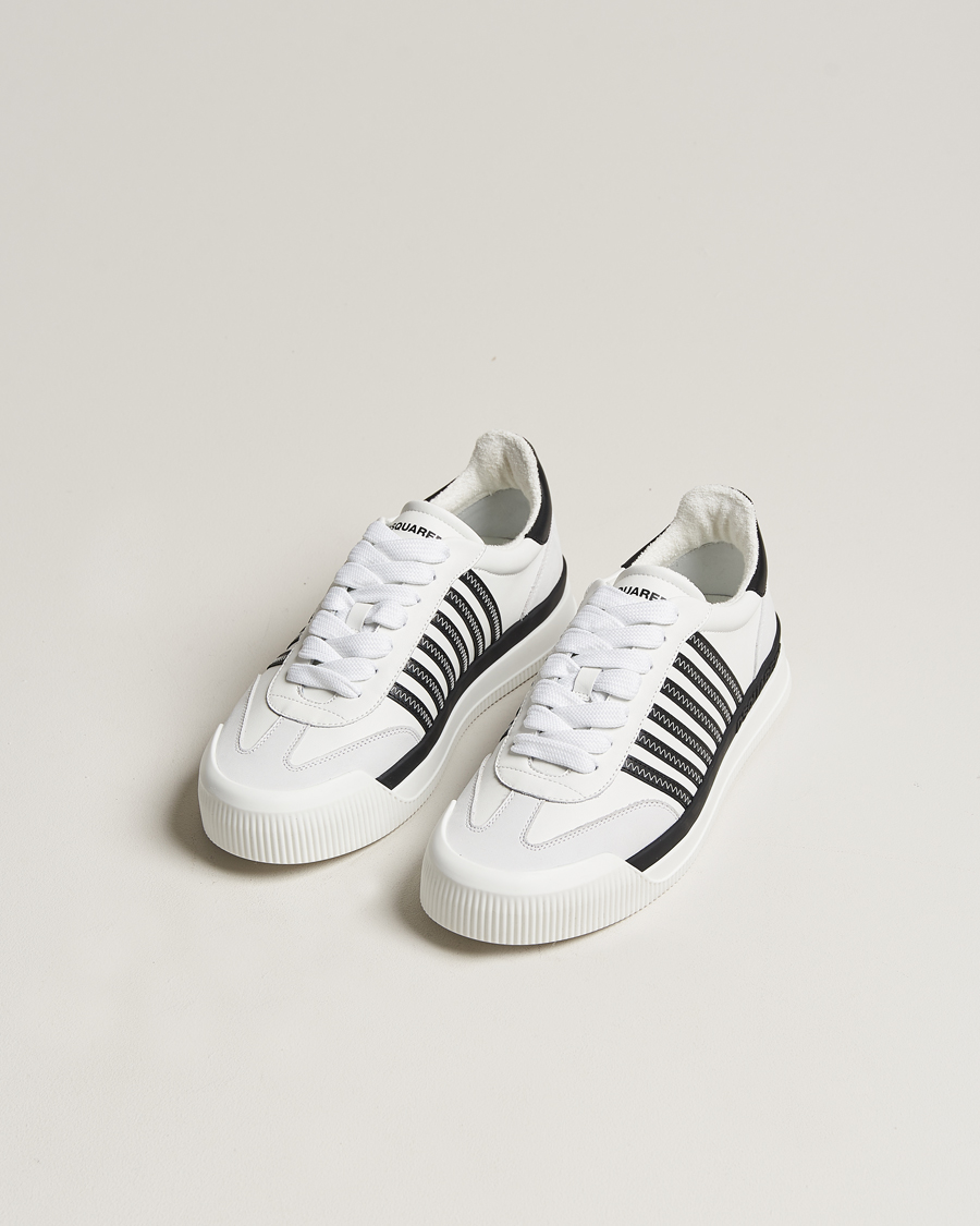 Herr | Skor | Dsquared2 | New Jersey Leather Sneaker White