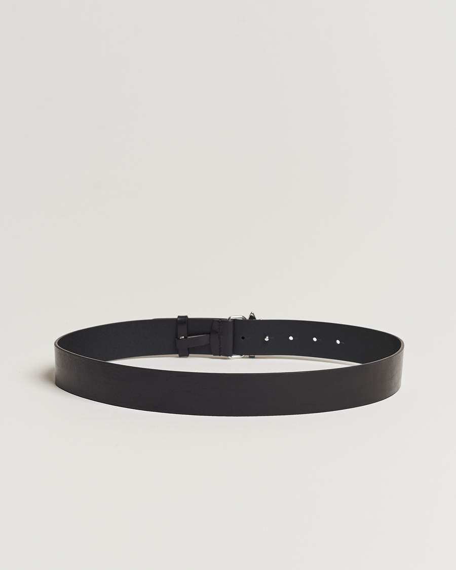 Herr | Släta bälten | Dsquared2 | Leaf Plaque Belt Black