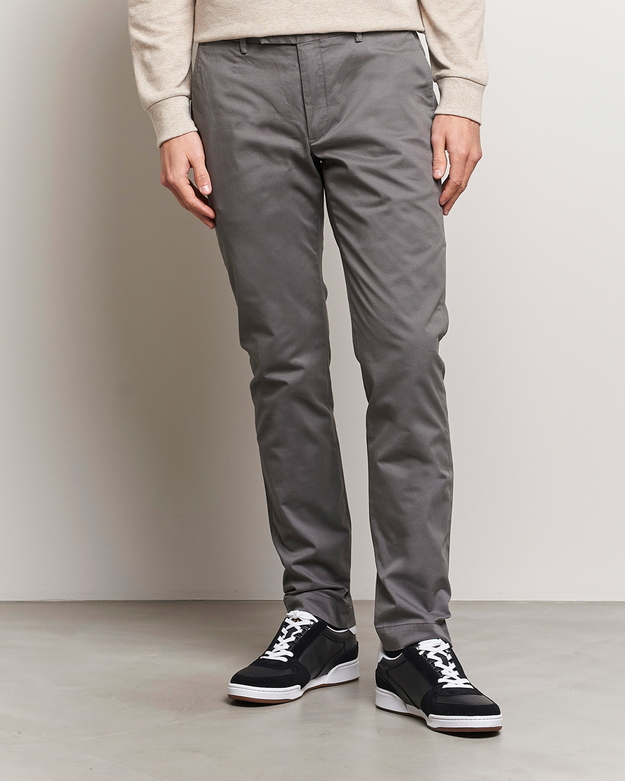 Herr | Udda kavaj | Polo Ralph Lauren | Slim Fit Stretch Chinos Norfolk Grey