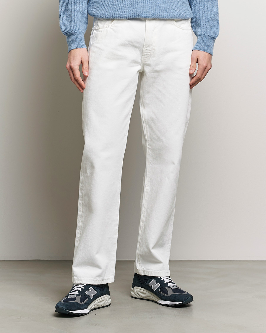 Herr | Jeanerica | Jeanerica | SM010 Straight Jeans Natural White