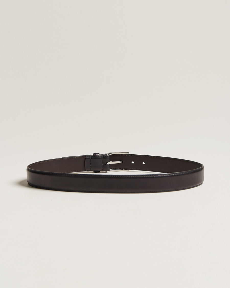 Herr | Fira stilfullt på nyår | Loake 1880 | Philip Leather Belt Black