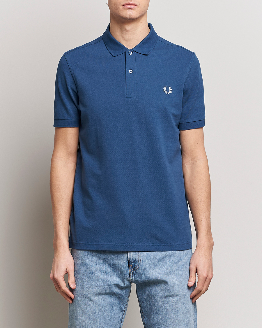 Herr | Fred Perry | Fred Perry | Plain Polo Shirt Midnight Blue
