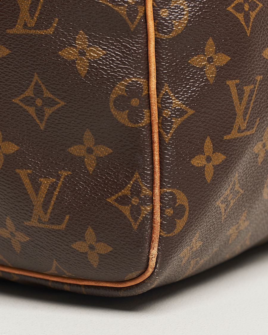 Louis Vuitton Keepall 55 Monogram Canvas Leather Duffel Bag - Boca Pawn