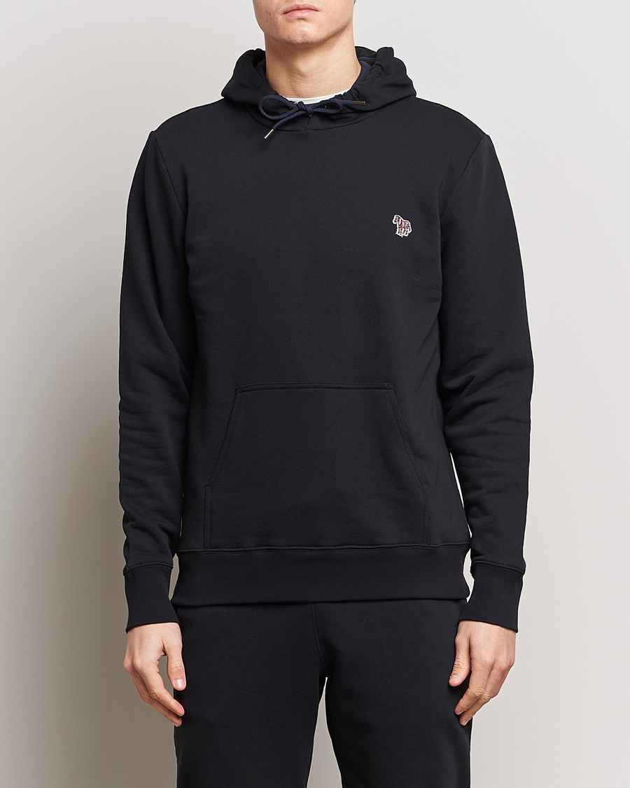 Herr | PS Paul Smith | PS Paul Smith | Zebra Organic Cotton Hoodie Black