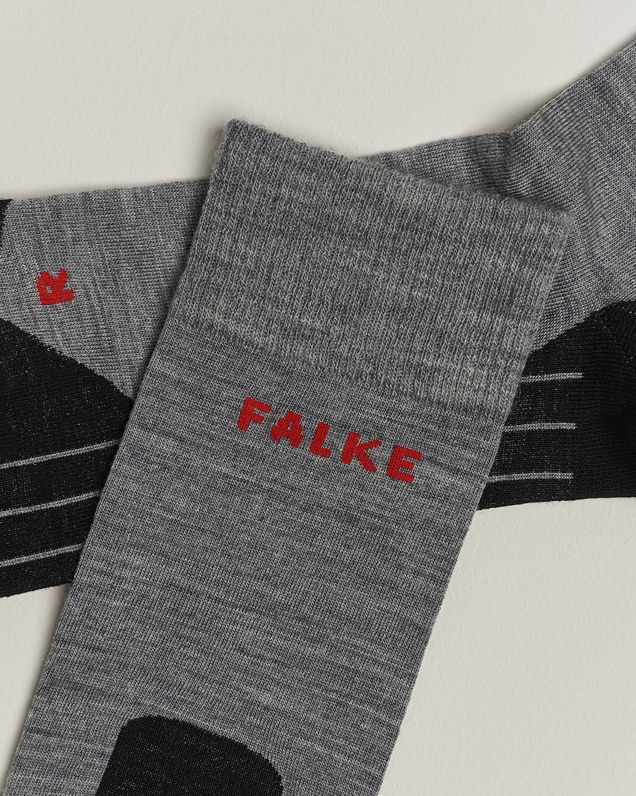 Herr | Vanliga strumpor | Falke Sport | Falke TK5 Wander Trekking Socks Light Grey