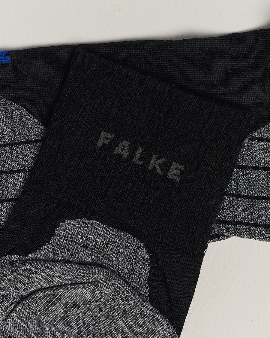 Herr | Strumpor | Falke Sport | Falke TK5 Wander Cool Short Trekking Socks Black