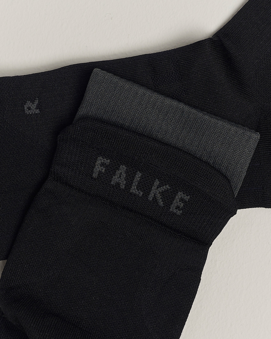 Herr | Strumpor | Falke Sport | RU Trail Running Socks Black