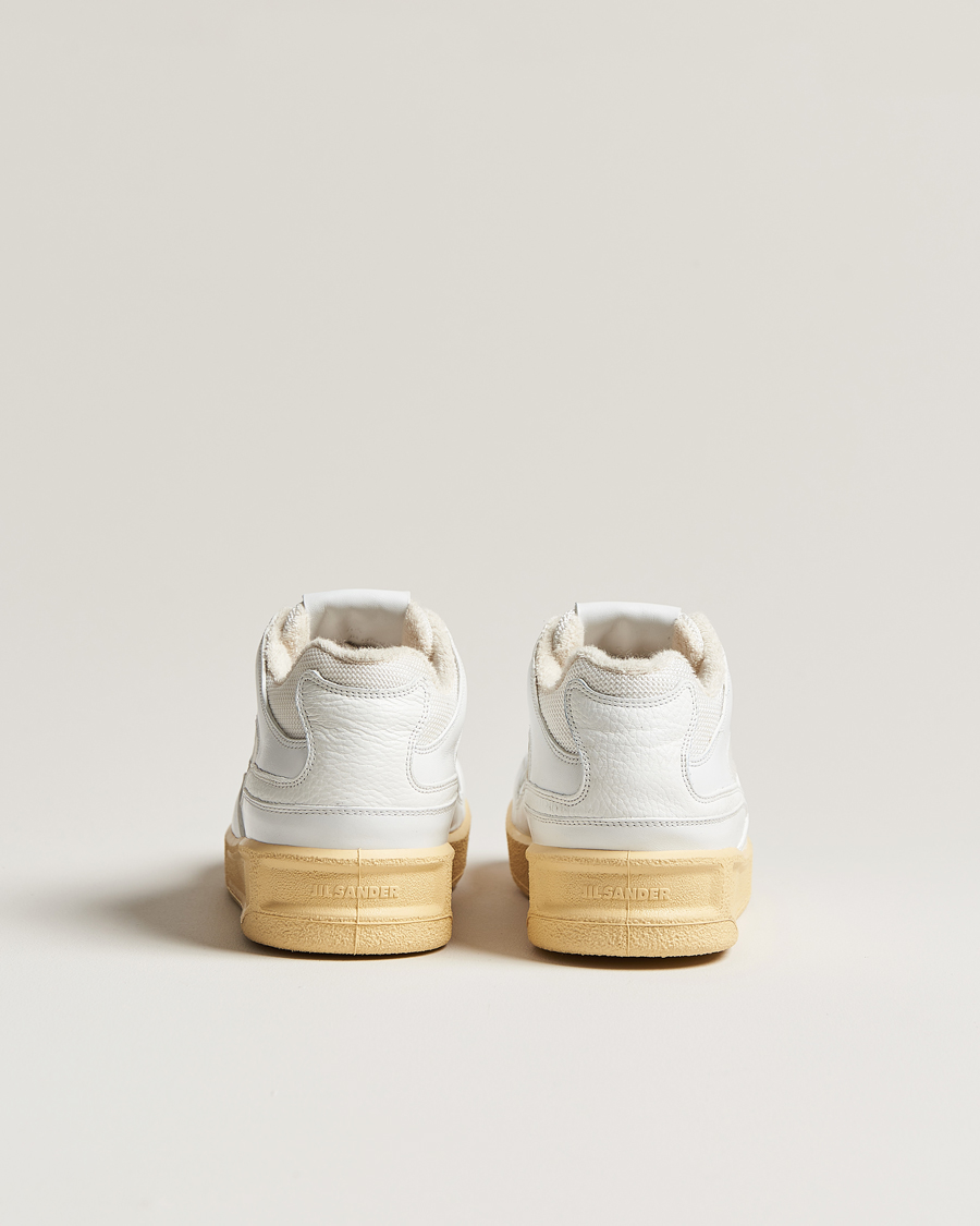 Herr | Luxury Brands | Jil Sander | Low Basket Sneakers White