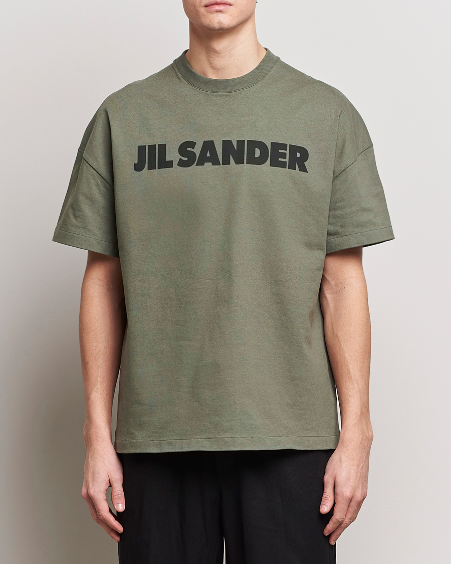 Herr | Kläder | Jil Sander | Printed Logo T-Shirt Thyme Green