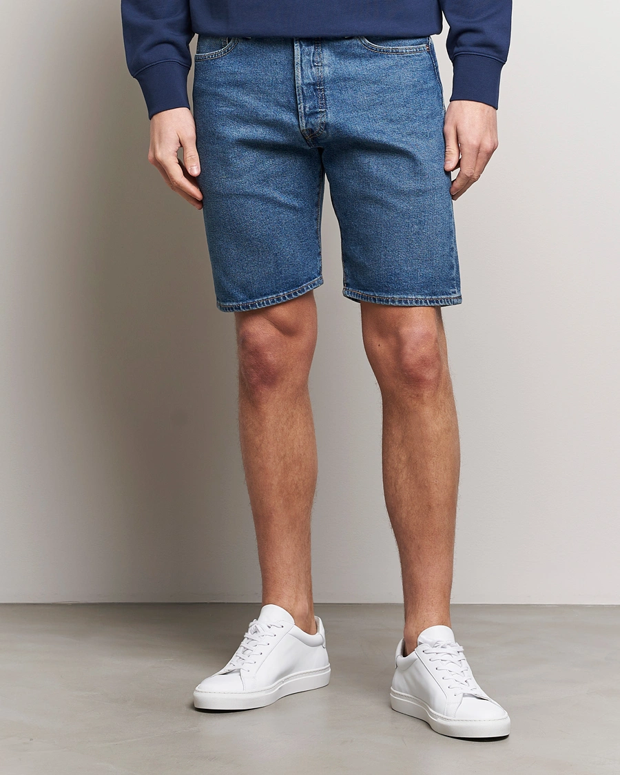 Herr | Shorts | Levi's | 501 Original Denim Shorts 9am On Battery