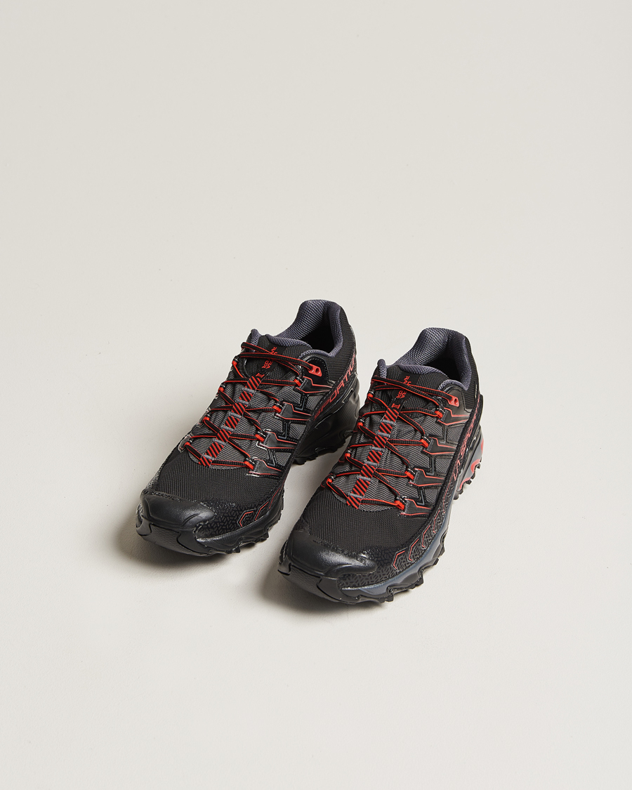 Herr | Svarta sneakers | La Sportiva | Ultra Raptor II GTX Trail Running Shoes Black/Goji