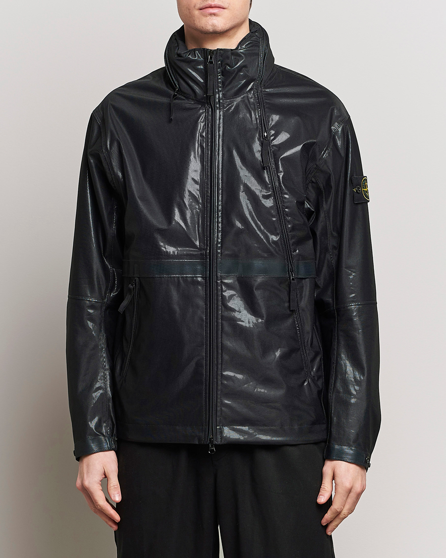 Herr | Stone Island | Stone Island | Metallic Run Proof Nylon Jacket Cobalt Blue