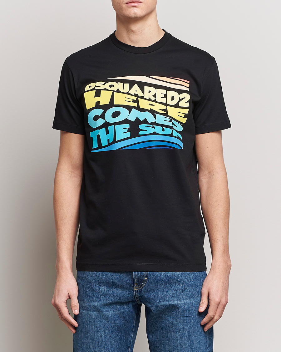 Herr | Kläder | Dsquared2 | Cool Fit Crew Neck T-Shirt Black