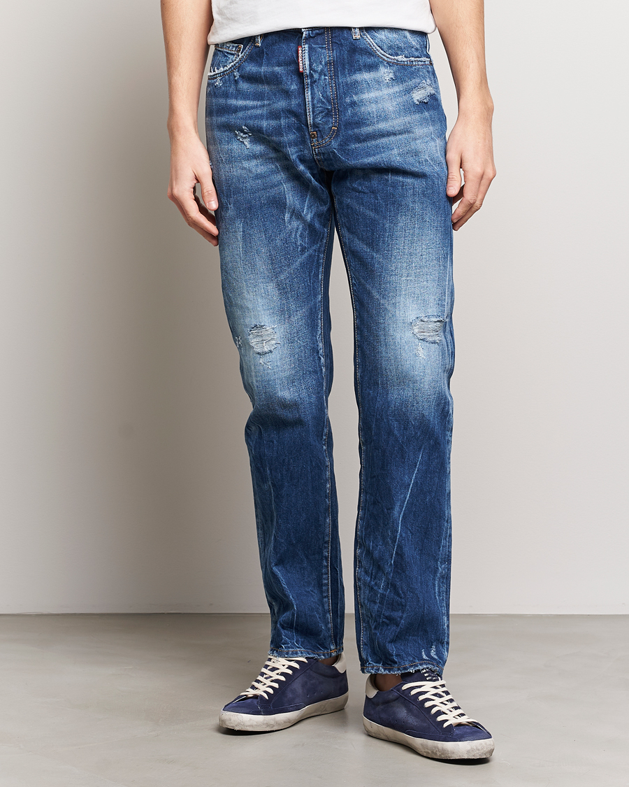 Herr | Dsquared2 | Dsquared2 | 642 Jeans Medium Blue