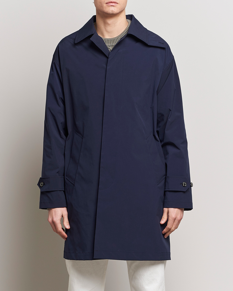 Herr | Personal Classics | Mackintosh | Soho Raincoat Navy