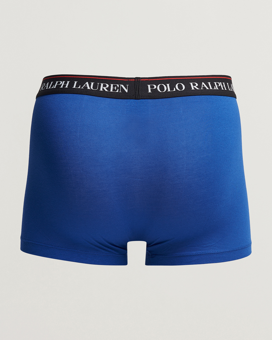 Herr | Underkläder | Polo Ralph Lauren | 3-Pack Cotton Stretch Trunk Sapphire/Red/Black