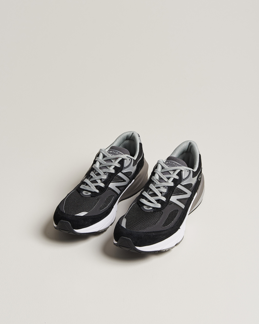 Herr | Svarta sneakers | New Balance | Made in USA 990v6 Sneakers Black/White