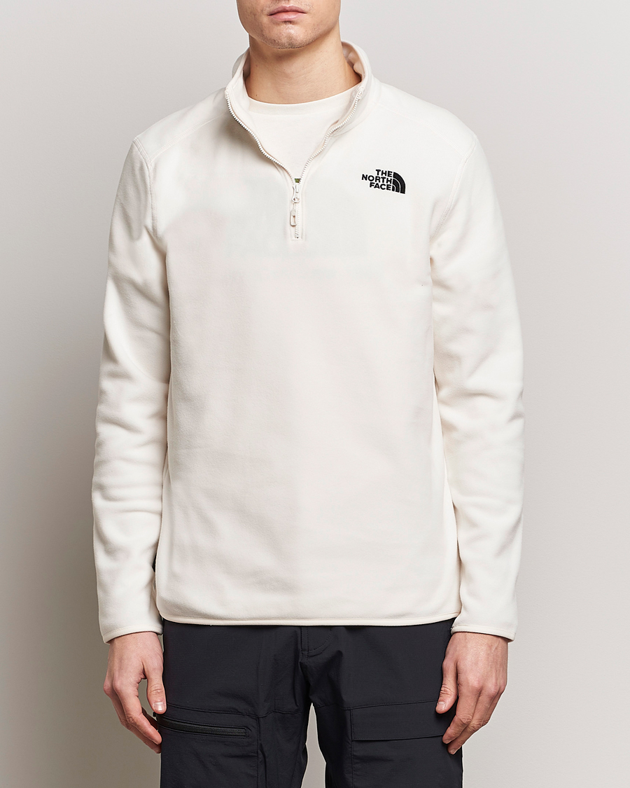 Herr | The North Face | The North Face | Glacier 1/4 Zip Fleece White Dune