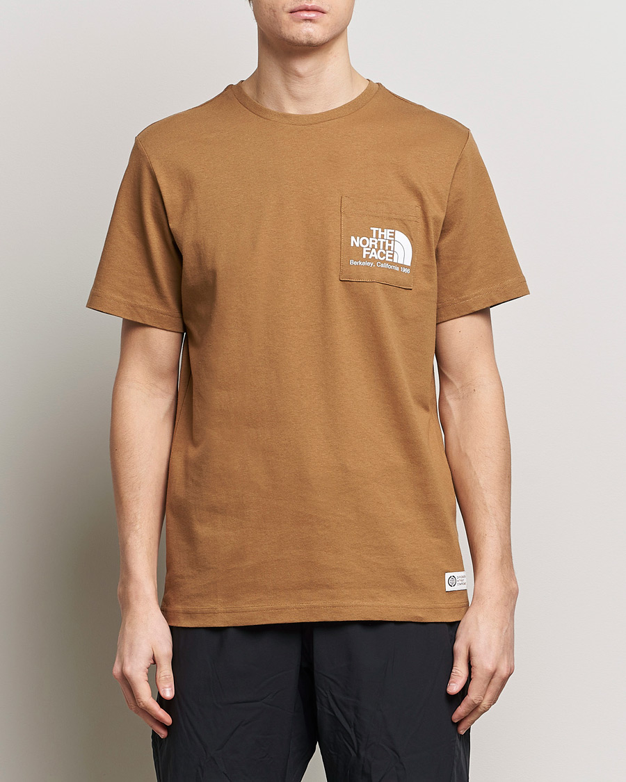 Herr | Active | The North Face | Berkeley Pocket T-Shirt Utility Brown