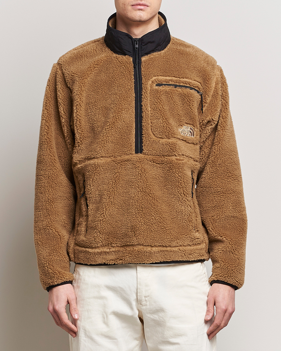Herr | The North Face | The North Face | Heritage Fleece Half Zip Utility Brown