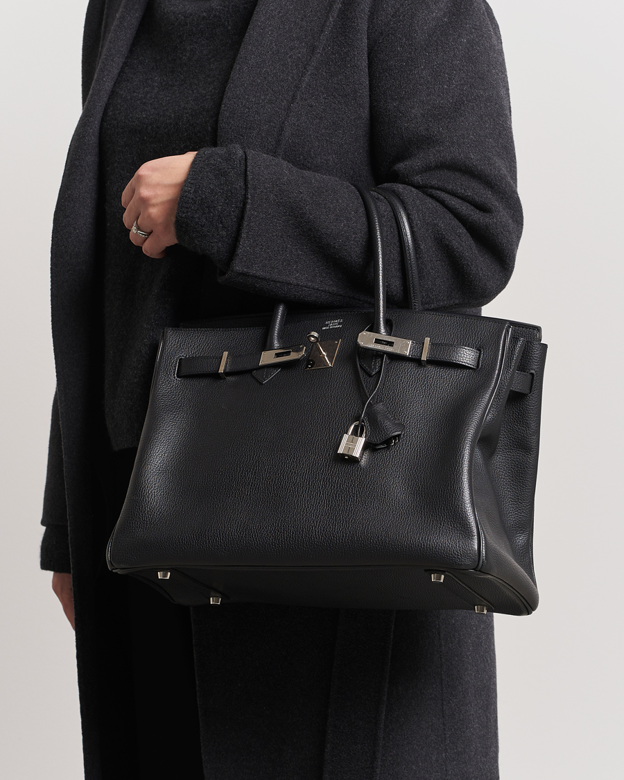 Herr |  | Hermès Pre-Owned | Birkin Bag 35 Togo Black 