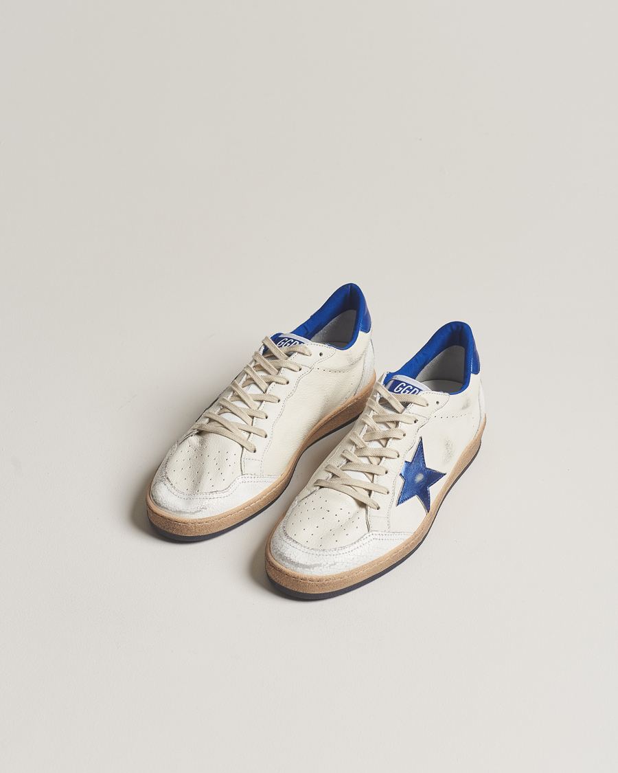Herr |  | Golden Goose | Ball Star Sneakers White/Blue