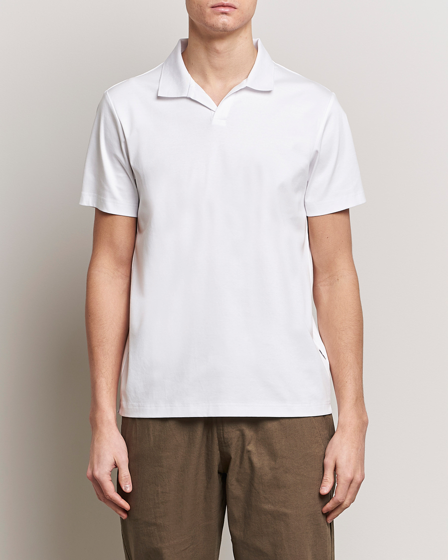 Herr | Personal Classics | NN07 | Paul Mercerized Polo White