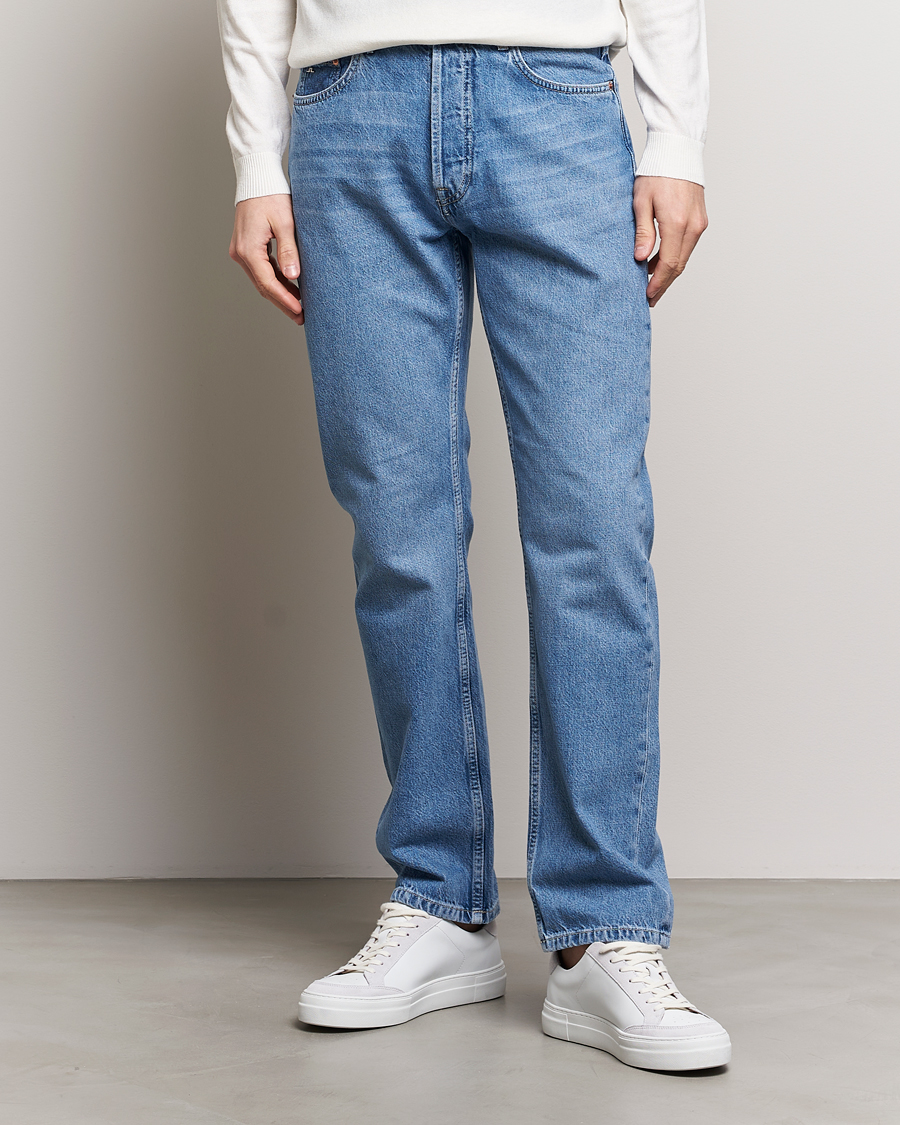 Herr | Kläder | J.Lindeberg | Cody Washed Regular Jeans Light Blue