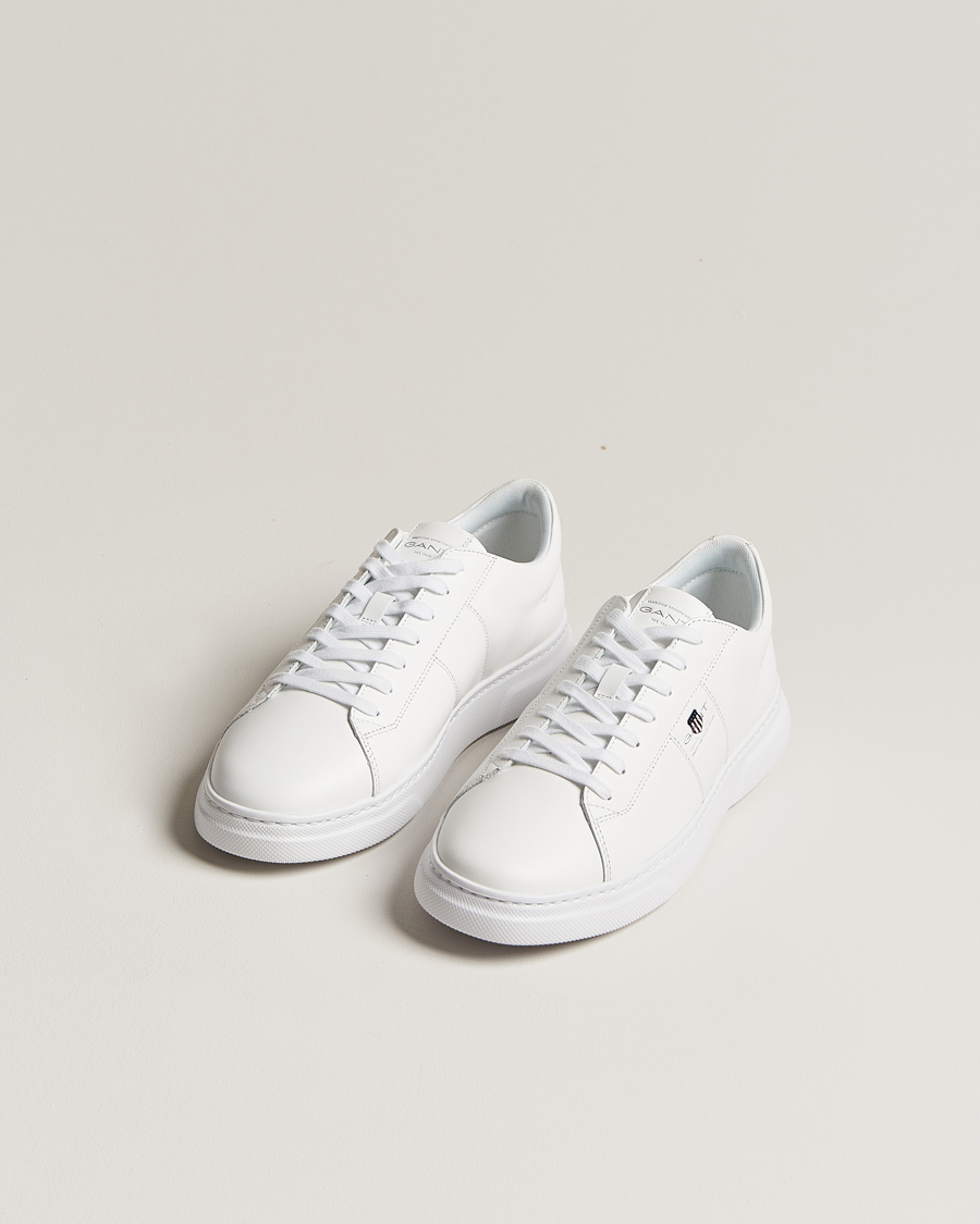 Herr | Skor | GANT | Joree Lightweight Leather Sneaker White