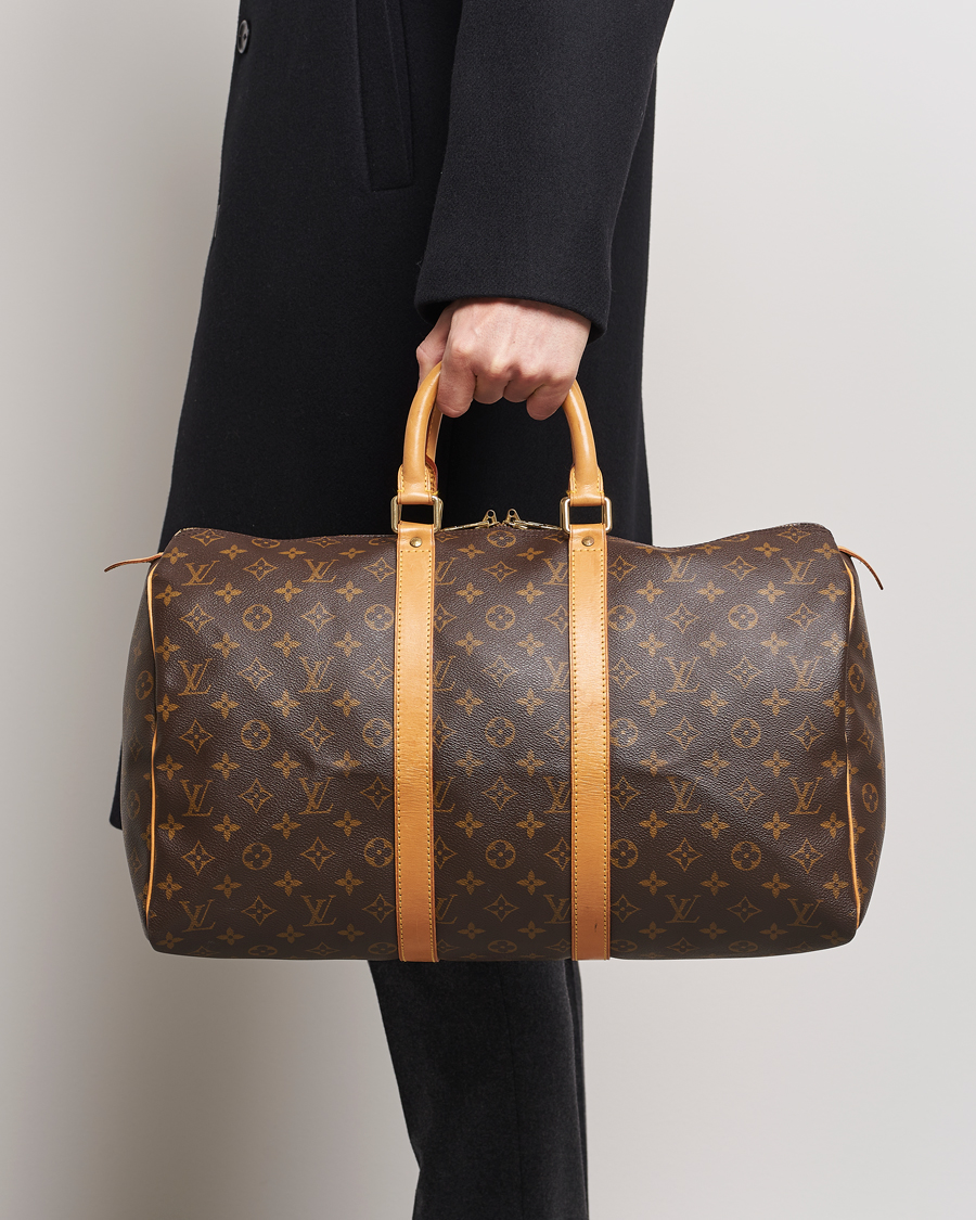 Herr | Louis Vuitton Pre-Owned | Louis Vuitton Pre-Owned | Keepall 45 Bag Monogram 