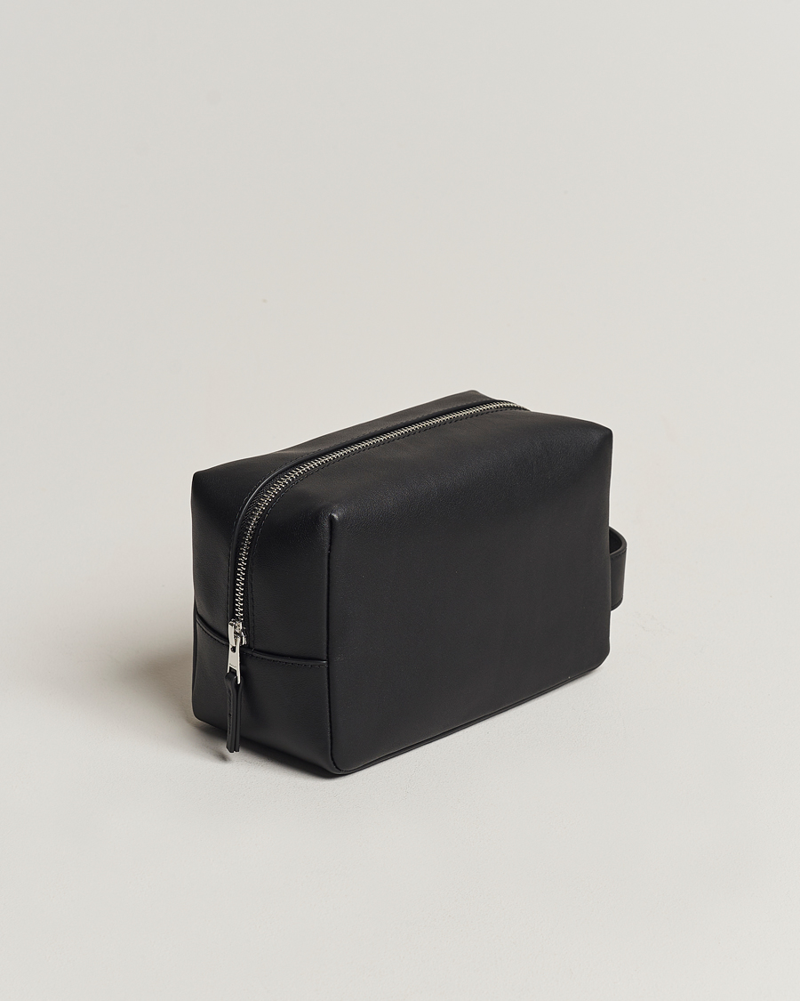 Herr |  | GANT | Leather Wash Bag Black