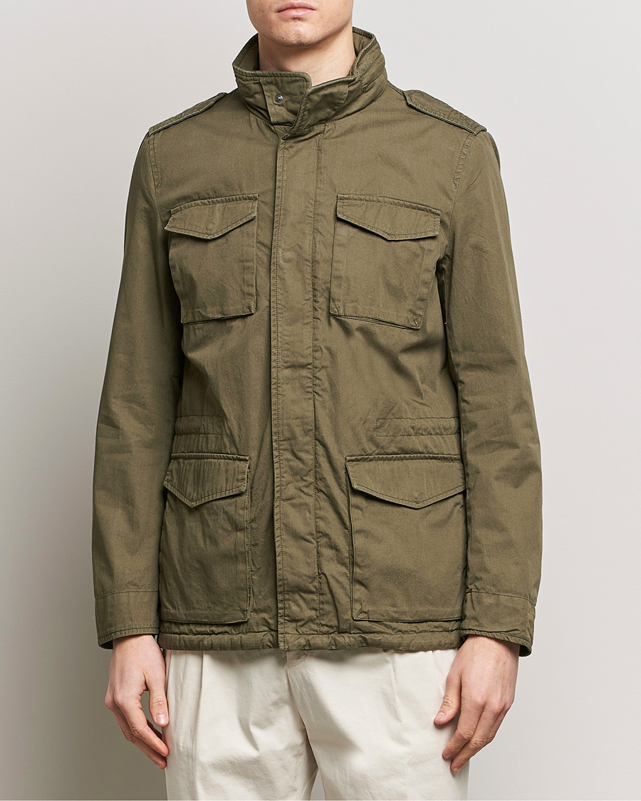 Herr | Kläder | Herno | Cotton Field Jacket Military
