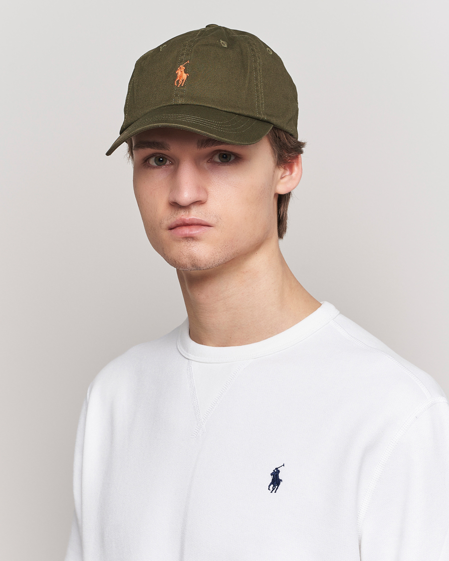 Herr | Hattar & kepsar | Polo Ralph Lauren | Twill Cap Canopy Olive