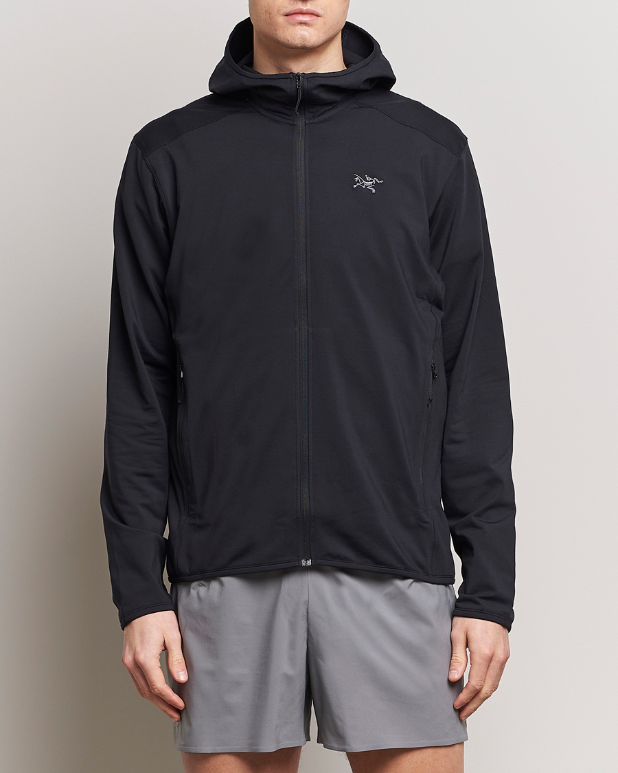 Herr | Kläder | Arc'teryx | Kyanite Lightweight Full Zip Hoodie Black