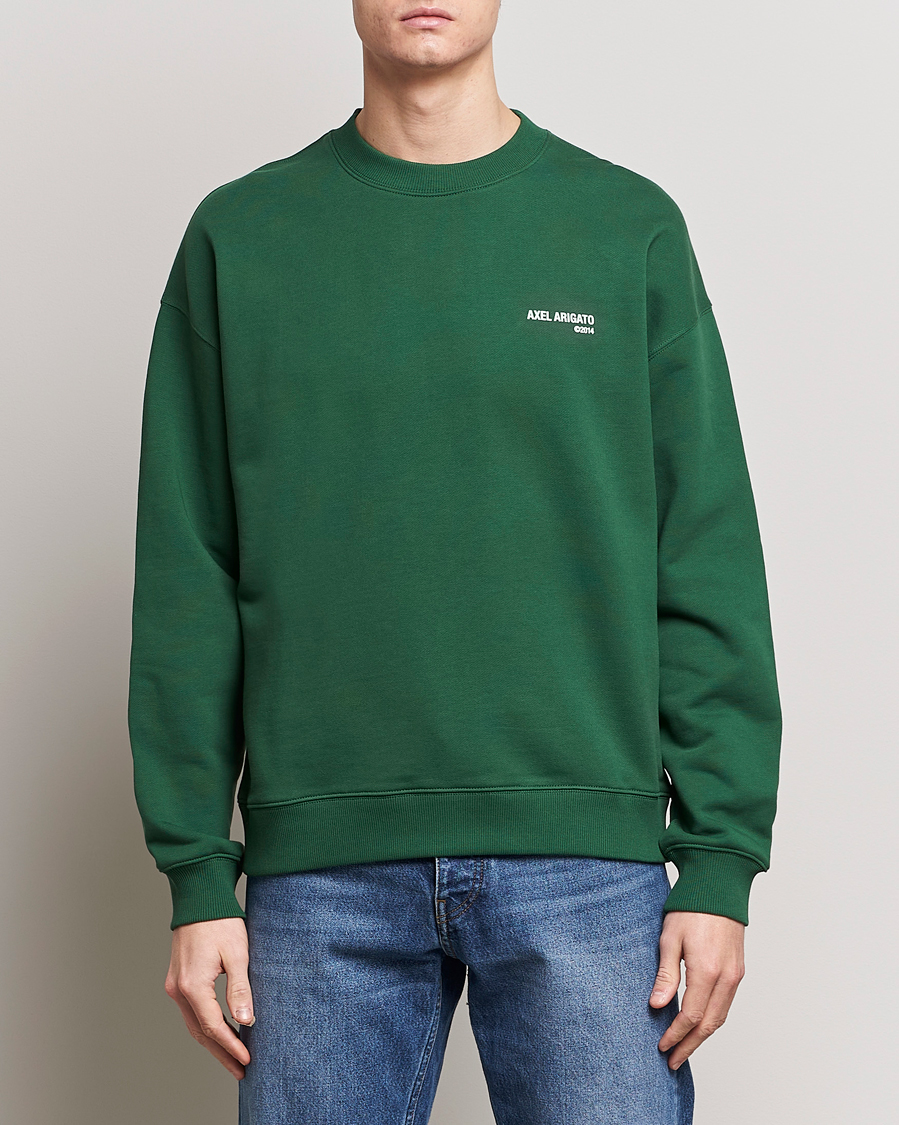 Herr | Sweatshirts | Axel Arigato | Spade Sweatshirt Dark Green