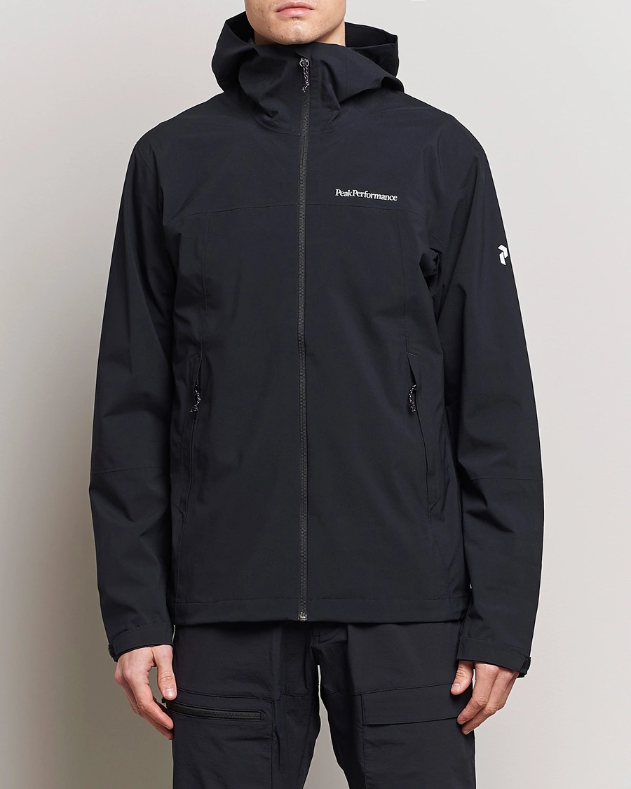 Herr | Kläder | Peak Performance | Trail Hipe Hooded Jacket Black