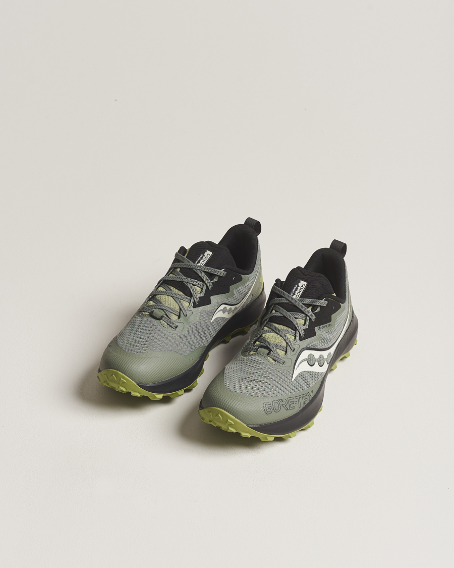 Herr | Sneakers | Saucony | Peregrine 14 Gore-Tex Trail Sneaker Olive