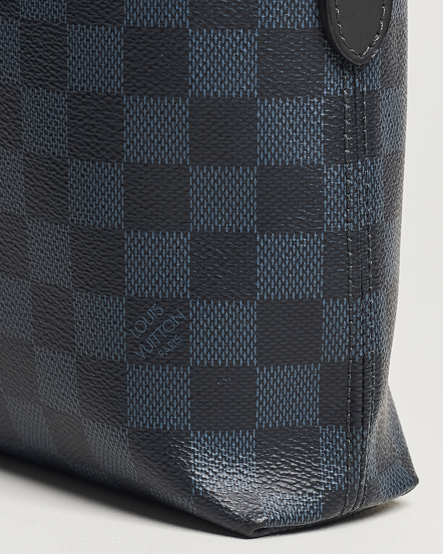 Herr | Louis Vuitton Pre-Owned Porte-Documents Jour Briefcase Damier Navy | Louis Vuitton Pre-Owned | Porte-Documents Jour Briefcase Damier Navy