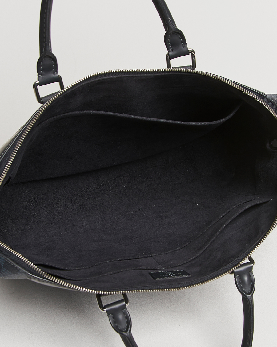 Herr | Louis Vuitton Pre-Owned Porte-Documents Jour Briefcase Damier Navy | Louis Vuitton Pre-Owned | Porte-Documents Jour Briefcase Damier Navy