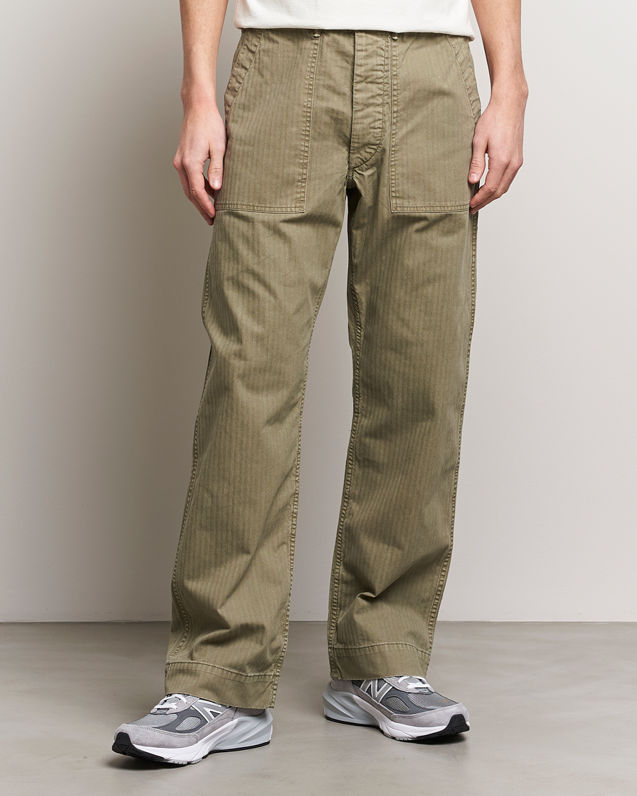 Herr | Kläder | RRL | Army Utility Pants Brewster Green