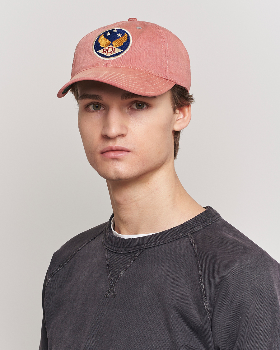 Herr | Accessoarer | RRL | Garment Dyed Ball Cap Faded Red